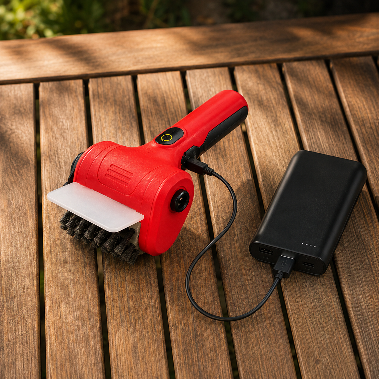 Kablosuz Elektrikli Mangal Fırçası